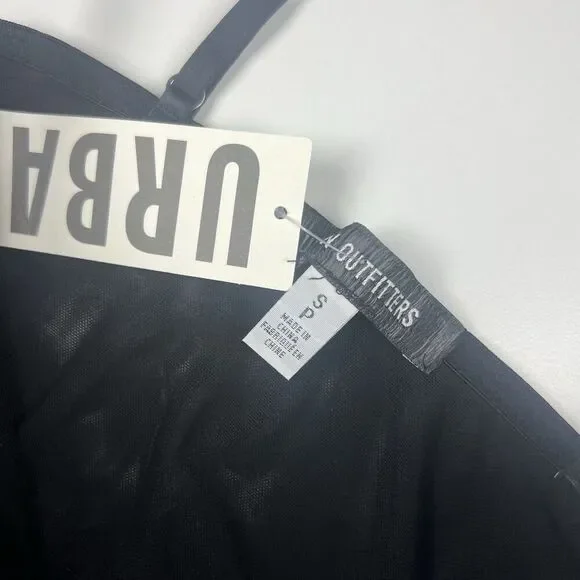 Urban Outfitters Pull Over Corset Top Size S Black NWT New With Tags - Picture 5 of 11